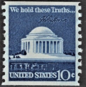 US 1520 MNH VF 10 Cent Jefferson Memorial Coil