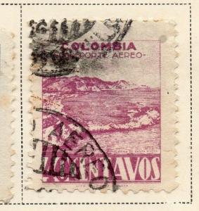 Colombia 1945 Early Issue Fine Used 40c. 174047