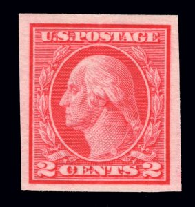 US STAMPS # 459 MINT OG LH VF+ IMPERF EX.GROSS COLLECTION LOT #33481