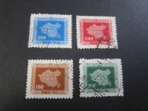 Taiwan 1957 Sc 1159,1160-62 FU