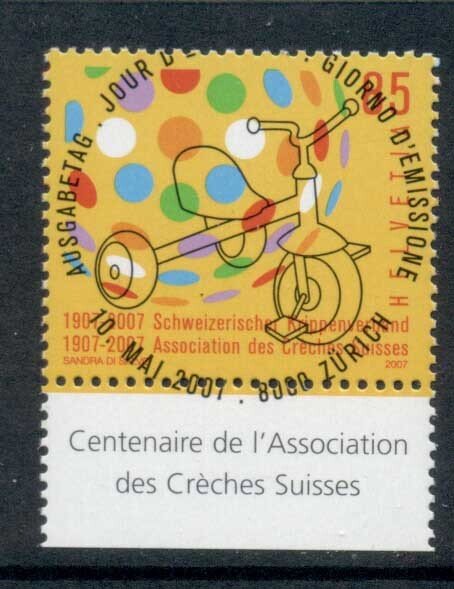 Switzerland 2007 Day Care Centres CTO