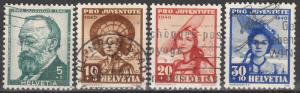 Switzerland #B106-9 F-VF Used CV $10.60  (A2168)