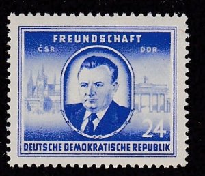 Germany DDR #  99, Klement Gottwald - Politician, Mint Hinged, 1/3 Cat.