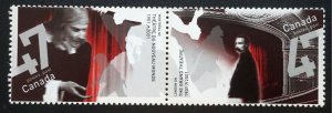 CANADA  Sc# 1919-1920 THEATRES  Montreal & London, ON  se tenant pair 2001  MNH