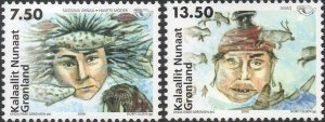 Greenland 2006 #472-3 MNH. Mythology