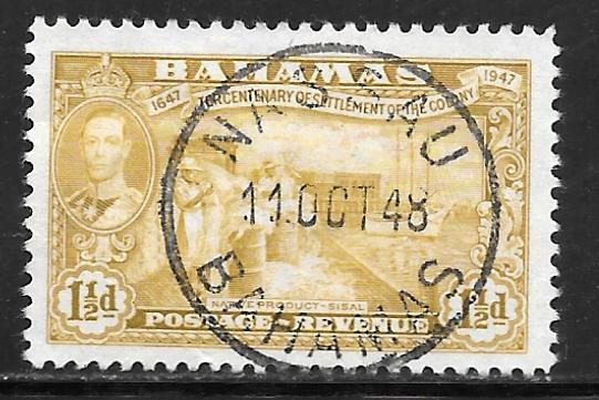 Bahamas 134: 1.5p Sisal, used, F-VF