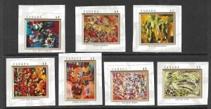 CANADA 1998 ART Refus Global Set Sc 1743-1749 MNH