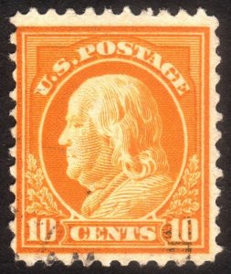 1917, US 10c, Franklin, Used, Sc 510