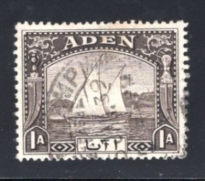 Aden #3  VF, Used, CV $2.25   .....   0020076