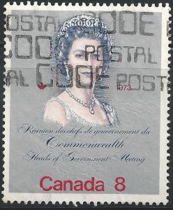 Canada #620 8¢ Queen Elizabeth II