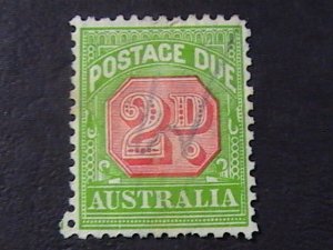 AUSTRALIA # J59-USED---POSTAGE DUE---1931-36