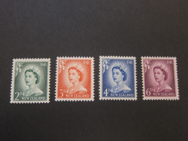 New Zealand 1955 Sc 308-11 MH