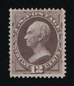 VERY AFFORDABLE GENUINE SCOTT #151 F-VF MINT RG? 1870 NBNC 12¢ DULL VIOLET 11398