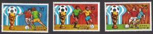 Korea DPR #1765-8 MNH set c/w ss, World Cup Winners Argentina 78, issued 1978