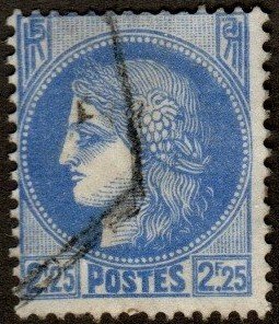 France 337 - Used - 2.25fr Ceres (1939) (cv $1.70)