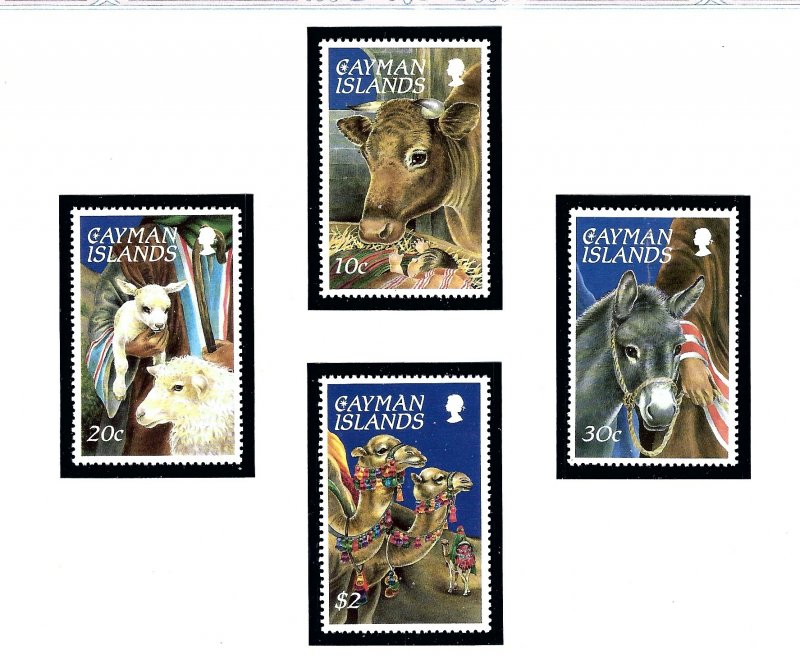 Cayman Is 710-13 MNH 1995 Christmas