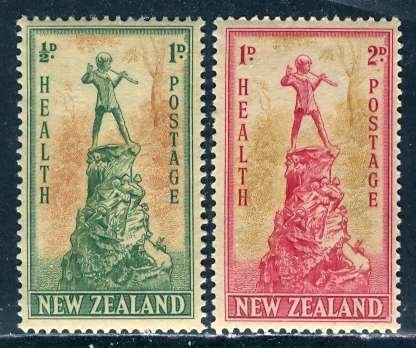 New Zealand; 1945: Sc. # B26-B27:  MLH Cpl. Set