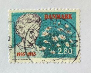 Denmark  1985 Scott 775 used - 2.80kr, 50th Anniv of the Arrival of Queen Ingrid