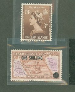 Tokelau  #4-5  Single