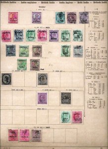 India  /  Ceylon / Philippines   old big  lot   used