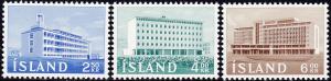 Iceland - 1962 - Scott #345-47 - MNH - Buildings