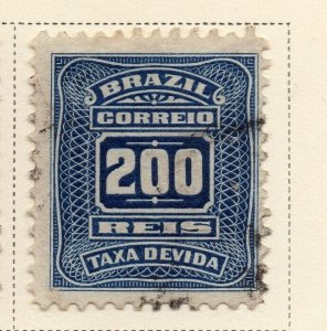 Brazil 1906 Early Issue Fine Used 200r. NW-07579