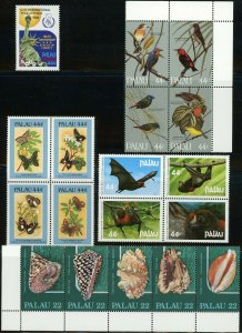 Republic of PALAU Postage Stamp Collection Mint NH OG