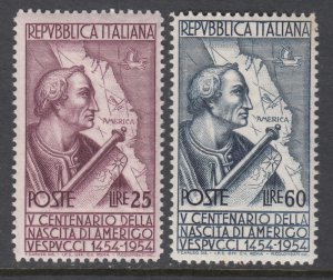 Italy 665-666 MNH VF