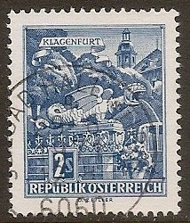 Austria 1968 Issue Scott # 696 Used. Free Shipping for All Additional Items.