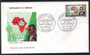 Senegal 210 ITU U/A FDC