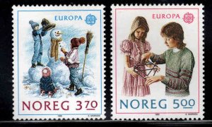 Norway Scott 942-943 MNH** Europa 1989 set