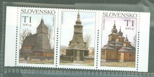 Slovakia #550a-b