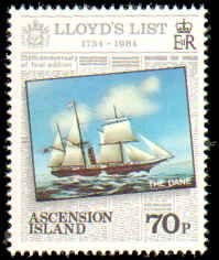 Ascension #351-354, Complete Set(4), 1984, Never Hinged