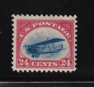 1923 AIRMAIL 24c Sc C3 MH FVF OG single stamp Curtiss Jenny (L1