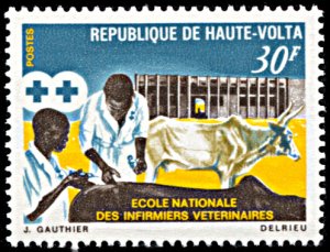 Upper Volta 225, MNH, National Veterinary College