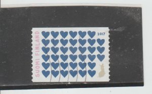 Finland  Scott#  1531c  Used  (2017 Hearts)