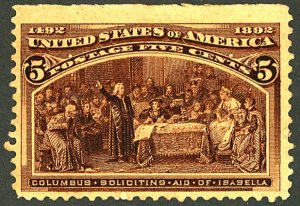 U.S. #234 MINT OG HR