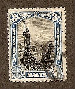 Malta  Scott #145  Used   Scott  CV $35.00 