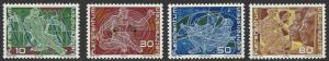 Liechtenstein #454-457 MNH Full Set of 4