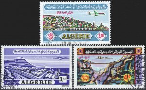 Algeria #C16-18  Used - Plane Over Cities (1971-72)