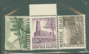 Norfolk Island #14/17-8 Mint (NH)