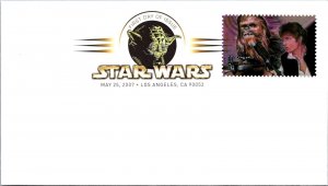 FDC 2007 SC #4143 No Cachet / Chewbacca - Los Angeles CA - Single - J1223