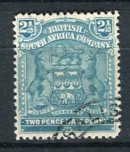 RHODESIA; 1898 early classic Springbok issue fine used 2.5d. value