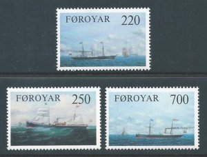 Faroe Islands #90-2 NH Cargo Ships
