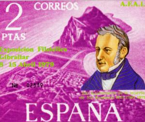 Spain 1979 Sir Rowland Hill Anniversary S/S Imperforated MNH A.F.A.L Numered MNH