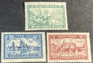 GERMANY # 337-339--MINT/HINGED--COMPLETE SET--1924