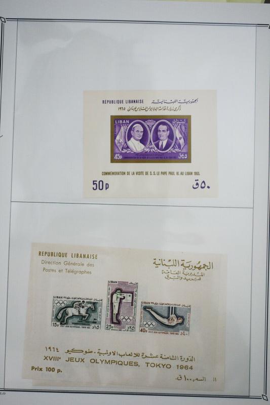 Lebanon Stamps mint NH 1960-1967 w/Commems & Air Mails