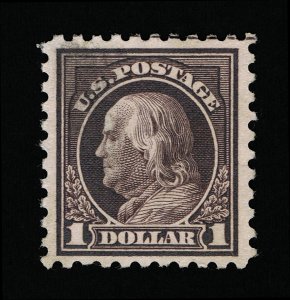 AFFORDABLE GENUINE SCOTT #478 VF-XF USED 1916 VIOLET BLACK PERF-10 UNWMK #12480