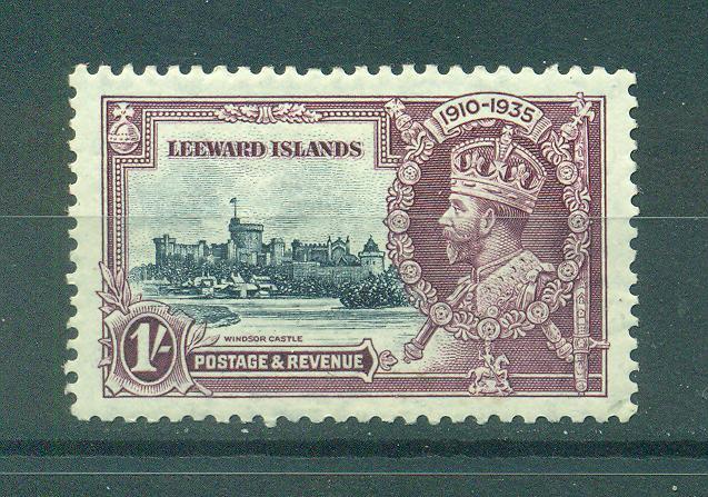 Leeward Islands sc# 99 mhr cat value $20.00