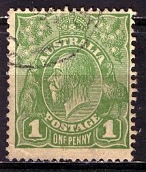 Australia 1931; Sc. # 114; Used Single Stamp